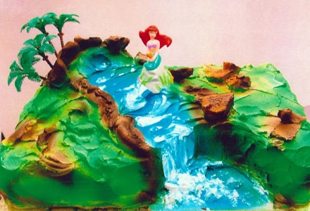 Mermaid Birthday Cake on Princess Birthday Sesame Street Birthday Red Princess Birthday Polka